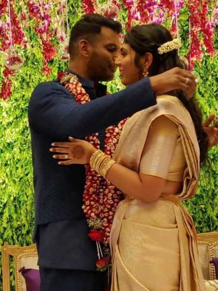 Vishal Anisha All Reddy Marriage Images