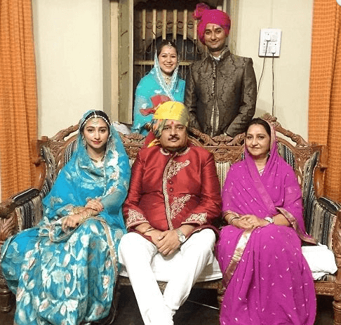 Mohena Kumari Singh Family